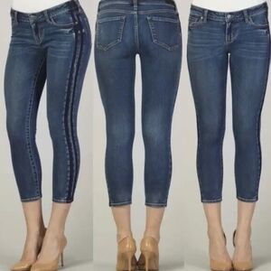 Dear John Joyrich Skinny Jeans Denim Pants Mid Rise Odessa Wash Blue 32